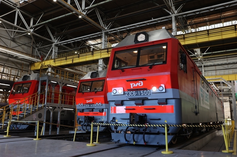 «Уральские локомотивы» выпустили 1500 электровозов «Синара»  